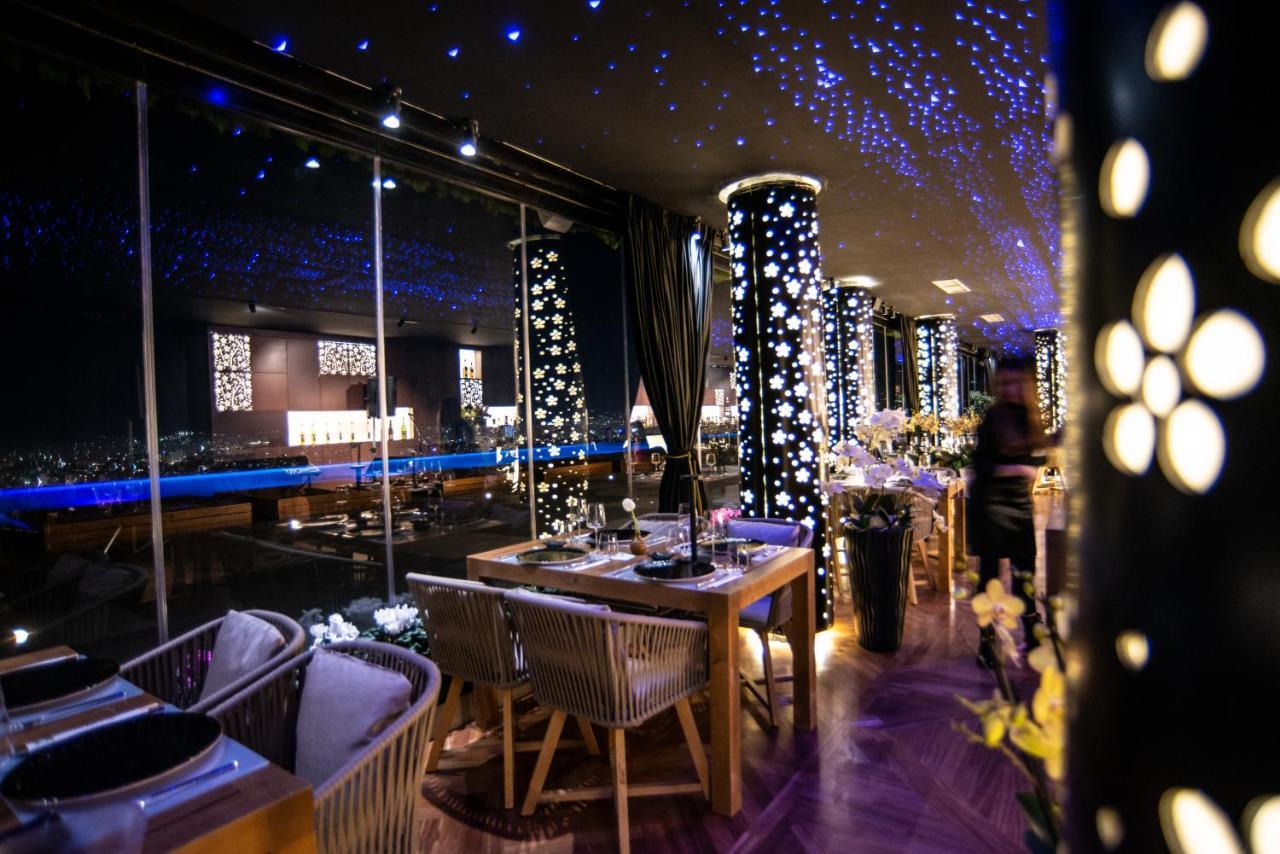 Arka Art Hotel ティラナ エクステリア 写真 The interior of the restaurant